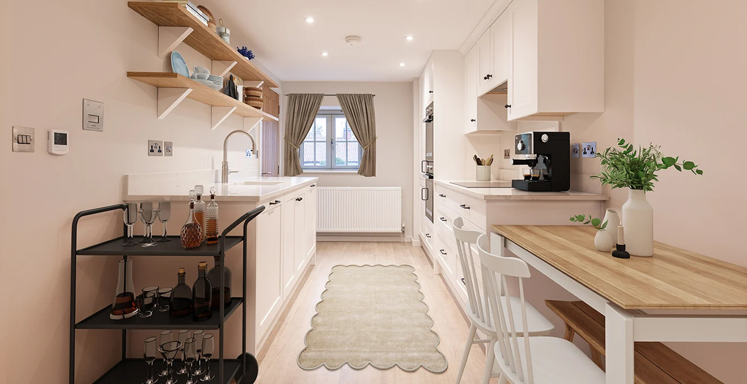 Fisher's Court kitchen